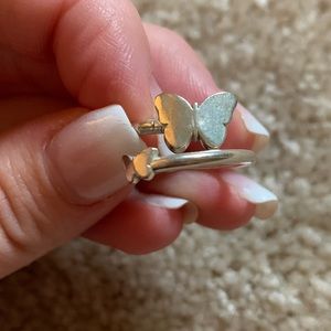 Alex and Ani butterfly ring